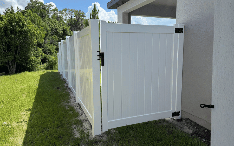 Fence gate install